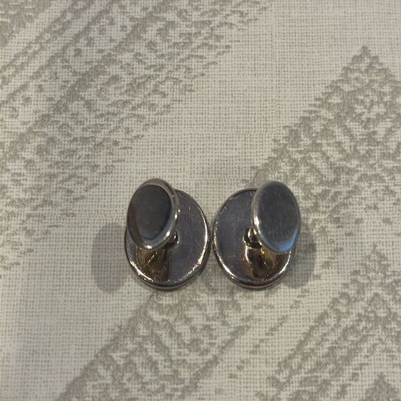 Tiffany & Co ‘Return to Sender’ Sterling Silver Oval Men’s Cufflinks - Picture 4 of 5